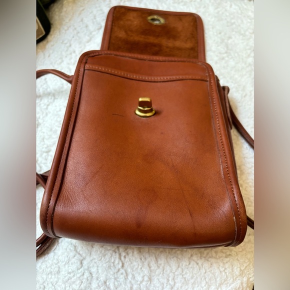 Vintage Coach Scooter Bag British Tan 9893 - Picture 4 of 12